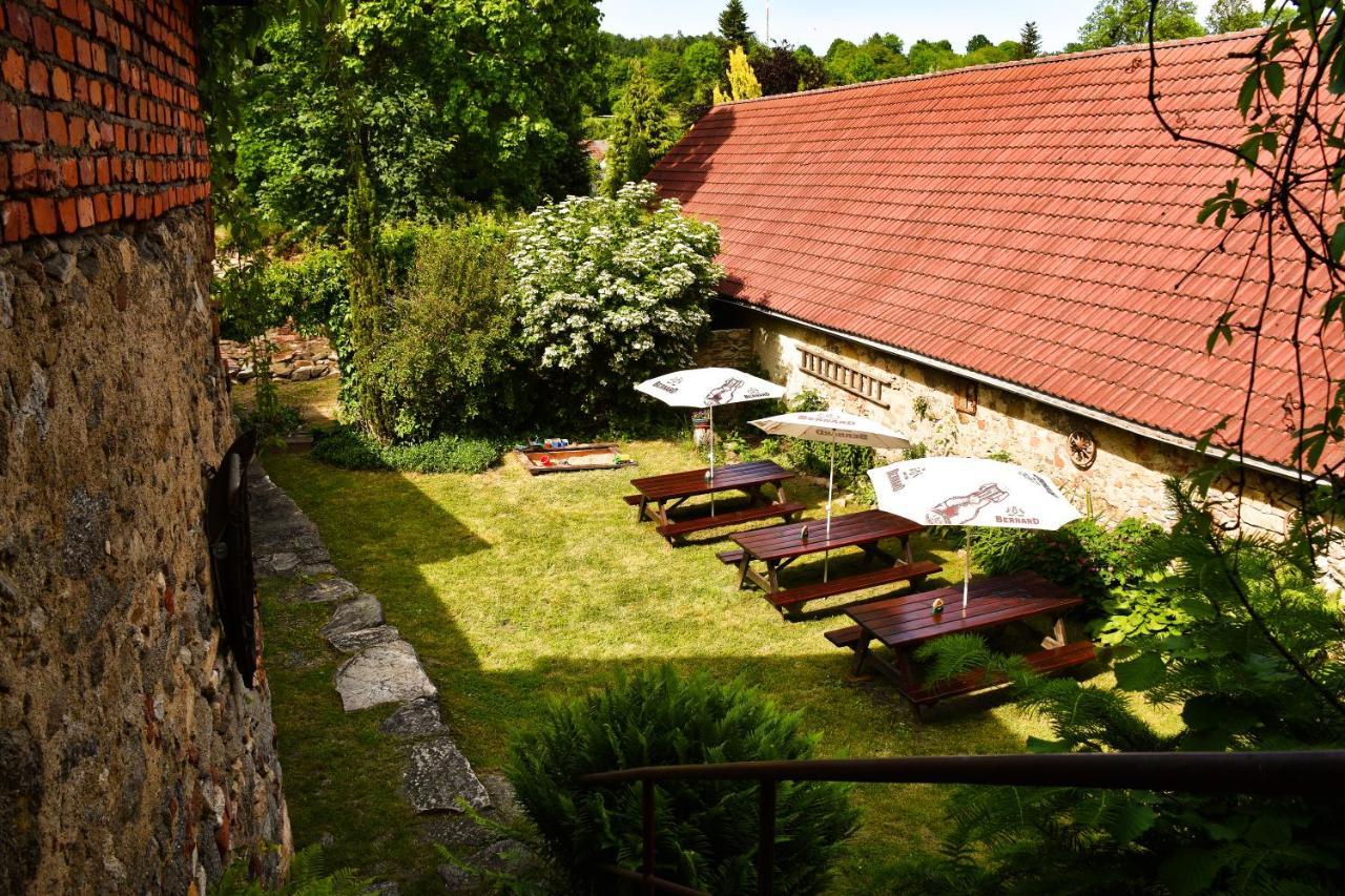 Hostinec A Penzion U Rezku Jistebnice Extérieur photo